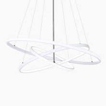 Load image into Gallery viewer, LED Ring Pendant Chandelier, Modern Acrylic Ceiling Light
