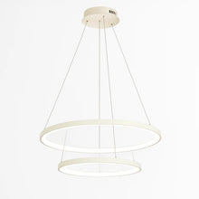 Load image into Gallery viewer, LED Ring Pendant Chandelier, Modern Acrylic Ceiling Light
