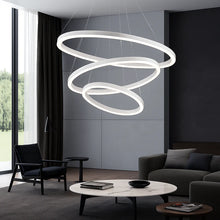 Load image into Gallery viewer, LED Pendant Light Modern Interlaced Rings
