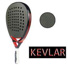 Load image into Gallery viewer, Carbon Fiber Padel Racket with EVA Soft Core - High-Performance Paddle for Training &amp; Match Play
