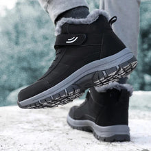 Load image into Gallery viewer, Women's Ankle High Snow Boots with Grip Tread and Plush Interior Lining
