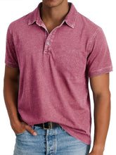 Load image into Gallery viewer, Men's heritage style polo, classic collared shirt delivering comfort &amp; fashion.

