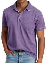 Load image into Gallery viewer, Everyday men's polo shirt, comfortable button-down for versatile casual wear.
