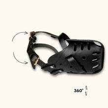 Load image into Gallery viewer, Leather Dog Muzzle, Safety and Comfort
