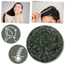 Load image into Gallery viewer, Natural Hair Darkening Bar Shampoo with Black Sesame and Ginseng
