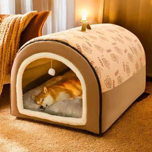 Load image into Gallery viewer, Indoor Dog House Dome Design Insulated
