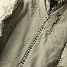 Load image into Gallery viewer, Hooded Jacket with Lined Interior and Adjustable Drawstring Hood, Wind Resistant Shell
