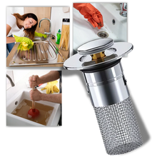Load image into Gallery viewer, Pop Up Sink Stopper for Odor Isolation and Drain Protection
