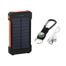 Load image into Gallery viewer, Portable Solar Power Bank with Wireless Charging
