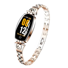 Load image into Gallery viewer, Waterproof Smart Fitness Bracelet w/ HR &amp; BP Monitor For Women
