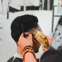 Load image into Gallery viewer, Professional Hair Clippers for men gold Set | Gold Hair Clippers Cordless
