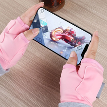 Load image into Gallery viewer, Heated Fingerless Gloves with Three Temperature Modes and Type C Charging
