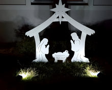 Load image into Gallery viewer, Holy Night Outdoor Christmas Nativity Set
