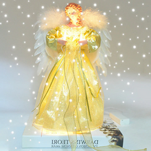 Load image into Gallery viewer, Animated tree topper – heavenly angel
