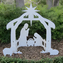 Load image into Gallery viewer, Holy Night Outdoor Christmas Nativity Set
