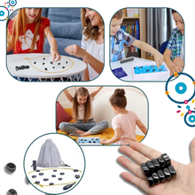 Load image into Gallery viewer, Magnetic Strategy Game with Rope Boundary and 20 Pieces
