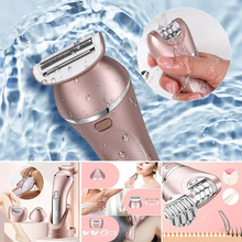 Load image into Gallery viewer, 3-in-1 Waterproof Electric Shaver for Women
