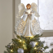 Load image into Gallery viewer, Animated tree topper – heavenly angel
