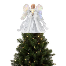 Load image into Gallery viewer, Animated tree topper – heavenly angel
