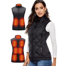 Load image into Gallery viewer, Women's Heated Gilet with Nine Heat Zones and Temperature Control, 10 Hour Runtime
