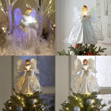 Load image into Gallery viewer, Animated tree topper – heavenly angel
