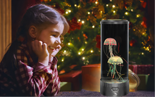 Load image into Gallery viewer, LED jellyfish aquarium table night light
