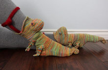 Load image into Gallery viewer, 3D Knitted Crocodile Socks
