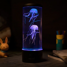 Load image into Gallery viewer, LED jellyfish aquarium table night light
