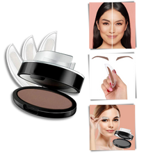 Load image into Gallery viewer, Eyebrow Stamp Kit with Dual Stamps and Water-Resistant Powder, 3 Shades
