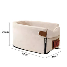 Load image into Gallery viewer, Pet car seat for small dog and cat
