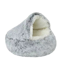 Load image into Gallery viewer, Pet Cave Bed Cozy Cat Cave Design Soft Comfort - Image 3
