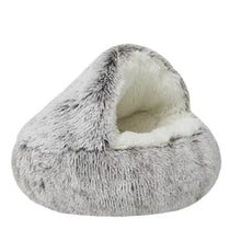 Load image into Gallery viewer, Pet Cave Bed Cozy Cat Cave Design Soft Comfort - Image 4

