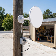 Load image into Gallery viewer, Outdoor HD TV Antenna with 360° Omnidirectional Reception and Signal Amplifier, 40ft Cable

