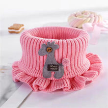 Load image into Gallery viewer, Kids Knitted Scarf Neck Warmer
