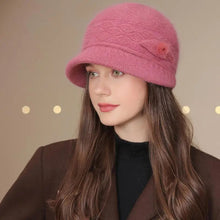 Load image into Gallery viewer, Fur Lined Winter Bucket Hat
