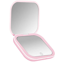 Load image into Gallery viewer, LED Portable Compact Mirror with 3 Lighting Modes

