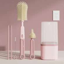 Load image into Gallery viewer, Silicone Portable Infant Bottle Cleaner Set
