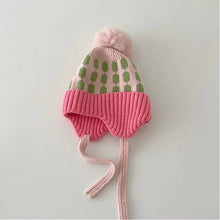 Load image into Gallery viewer, Toddler Winter Ear Flap Beanie Hat
