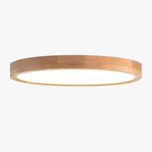 Load image into Gallery viewer, Modern Wood LED Ceiling Light, Ultra Slim Round Design

