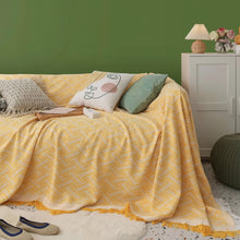 Load image into Gallery viewer, Decorative Sofa Blanket for Warmth and Soft Comfort
