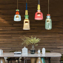 Load image into Gallery viewer, Modern LED Glass Pendant Light Illumy
