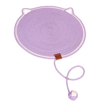 Load image into Gallery viewer, Cotton Rope Cat Scratcher with Play Ball
