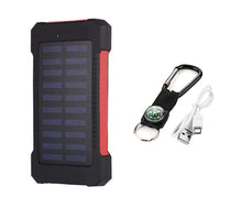 Load image into Gallery viewer, Portable Solar Power Bank with Wireless Charging
