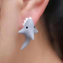 Load image into Gallery viewer, Cute Animal Cartoon Clay Stud Earrings – 1 Pair
