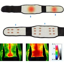 Load image into Gallery viewer, Adjustable Self-Heating Magnetic Therapy Back and Waist Support Belt
