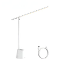 Load image into Gallery viewer, Dimmable LED Desk Lamp with Eye Protection, Adjustable Brightness and Foldable Design
