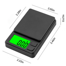 Load image into Gallery viewer, Pocket Digital Precision Scale with Backlit LCD - Compact Gram Scale for Jewelry, Food, Coins, and Travel
