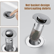 Load image into Gallery viewer, Stainless Steel Anti-Clog Drain Filter
