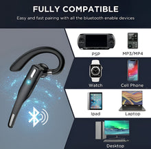 Load image into Gallery viewer, Trucker Dual Mic Wireless Bluetooth 5.1 Noise Cancelling Headset/Earpiece
