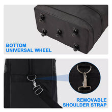 Load image into Gallery viewer, 42 Inch Rolling Duffle Bag with Five Rotating Wheels and Three Tier Expansion
